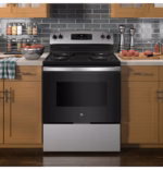 GE GE(R) ENERGY STAR(R) 30" Free-Standing Self-Clean Electric Range JB256RTSS (6)
