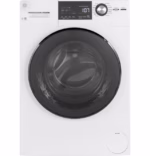 GE GE(R) ENERGY STAR(R) 24" 2.4 Cu. Ft. Front Load Washer with Steam GFW148SSMWW