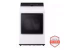 LG 7.3 cu. ft. Ultra Large Capacity Rear Control Electric Dryer with LG EasyLoad(TM) Door and AI Sensing DLE8400WE