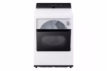 LG 7.3 cu. ft. Ultra Large Capacity Rear Control Electric Dryer with LG EasyLoad(TM) Door and AI Sensing DLE8400WE (8)