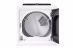 LG 7.3 cu. ft. Ultra Large Capacity Rear Control Electric Dryer with LG EasyLoad(TM) Door and AI Sensing DLE8400WE (10)