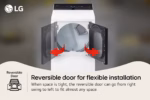 LG 7.3 cu. ft. Ultra Large Capacity Rear Control Electric Dryer with LG EasyLoad(TM) Door and AI Sensing DLE8400WE (5)