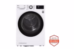 LG 4.2 cu. ft. Smart Wi-Fi Enabled Compact Front Load Dryer with Dual Inverter HeatPump(TM) Technology DLHC1455W