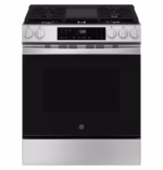 GE GE(R) 30" Slide-In Front-Control Gas Range with Crisp Mode GGS500PVSS