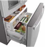 GE Profile GE Profile(TM) ENERGY STAR(R) 27.7 Cu. Ft. Fingerprint Resistant French-Door Refrigerator with Hands-Free AutoFill PFE28KYNFS (10)