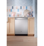 GE GE(R) ENERGY STAR(R) Fingerprint Resistant Top Control with Stainless Steel Interior Dishwasher with Sanitize Cycle GDT650SYVFS (8)
