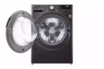LG 4.5 cu. ft. Ultra Large Capacity Front Load Washer - Black Steel WM4000HBA (6)