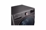 LG 4.5 cu. ft. Ultra Large Capacity Front Load Washer - Black Steel WM4000HBA (9)