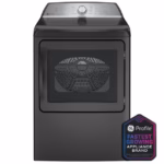 GE Profile GE Profile(TM) ENERGY STAR(R) 7.4 cu. ft. Capacity aluminized alloy drum Gas Dryer with Sanitize Cycle and Sensor Dry PTD60GBPRDG