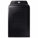 Samsung 7.4 cu. ft. Smart Gas Dryer with Sensor Dry in Brushed Black DVG47CG3500VA3