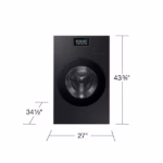 Samsung Bespoke AI All-in-One Ventless Combo AI Home 7" LCD Display AI OptiWash(TM) and Dry 5.3 cu.ft. WD53DBA900HBA1