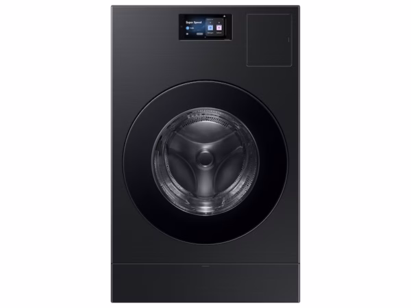 Samsung Bespoke AI All-in-One Vented Combo AI Home 7" LCD Display AI OptiWash(TM) & Dry 5.3 cu.ft. WD90F53AVBUS