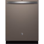 GE GE(R) ENERGY STAR(R) Fingerprint Resistant Top Control with Stainless Steel Interior Dishwasher with Sanitize Cycle GDT650SMVES