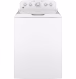 GE GE(R) 4.5 cu. ft. Capacity Washer with Stainless Steel Basket GTW465ASNWW
