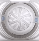 GE GE(R) Space-Saving 2.8 cu. ft. Capacity Stationary Washer with Stainless Steel Basket GNW128SSMWW (5)