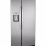 GE GE 25.1 Cu. Ft. Fingerprint Resistant Side-By-Side Refrigerator GSS25IYNFS