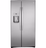 GE GE 25.1 Cu. Ft. Fingerprint Resistant Side-By-Side Refrigerator GSS25IYNFS