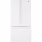 GE GE(R) ENERGY STAR(R) 18.6 Cu. Ft. Counter-Depth French-Door Refrigerator GWE19JGLWW