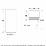 GE GE(R) ENERGY STAR(R) 14.1 Cu. Ft. Frost-Free Garage Ready Upright Freezer FUF14DLRWW (9)