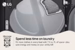 LG 7.3 cu. ft. Ultra Large Capacity Electric Dryer with Sensor Dry Technology DLE7150X (5)