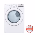 LG 7.4 cu. ft. Ultra Large Capacity Front Load Gas Dryer - White DLG3401W