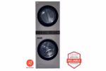 LG Single Unit Front Load LG WashTower(TM) with Center Control(TM) 4.5 cu. ft. Washer and 7.4 cu. ft. Electric Dryer WKE100HVA