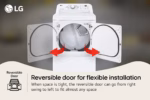 LG 7.3 cu. ft. Ultra Large High Efficiency Dryer(TM), Electric, White DLE7000W (5)