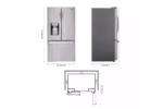 LG 26 cu. ft. Smart Wi-Fi Enabled French Door Refrigerator LFXS26973S (5)