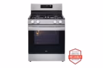 LG 6.3 cu. ft. Smart Wi-Fi Enabled Probake Convection(R) Gas Range with Air Fry & EasyClean(R) LRGN6321Y