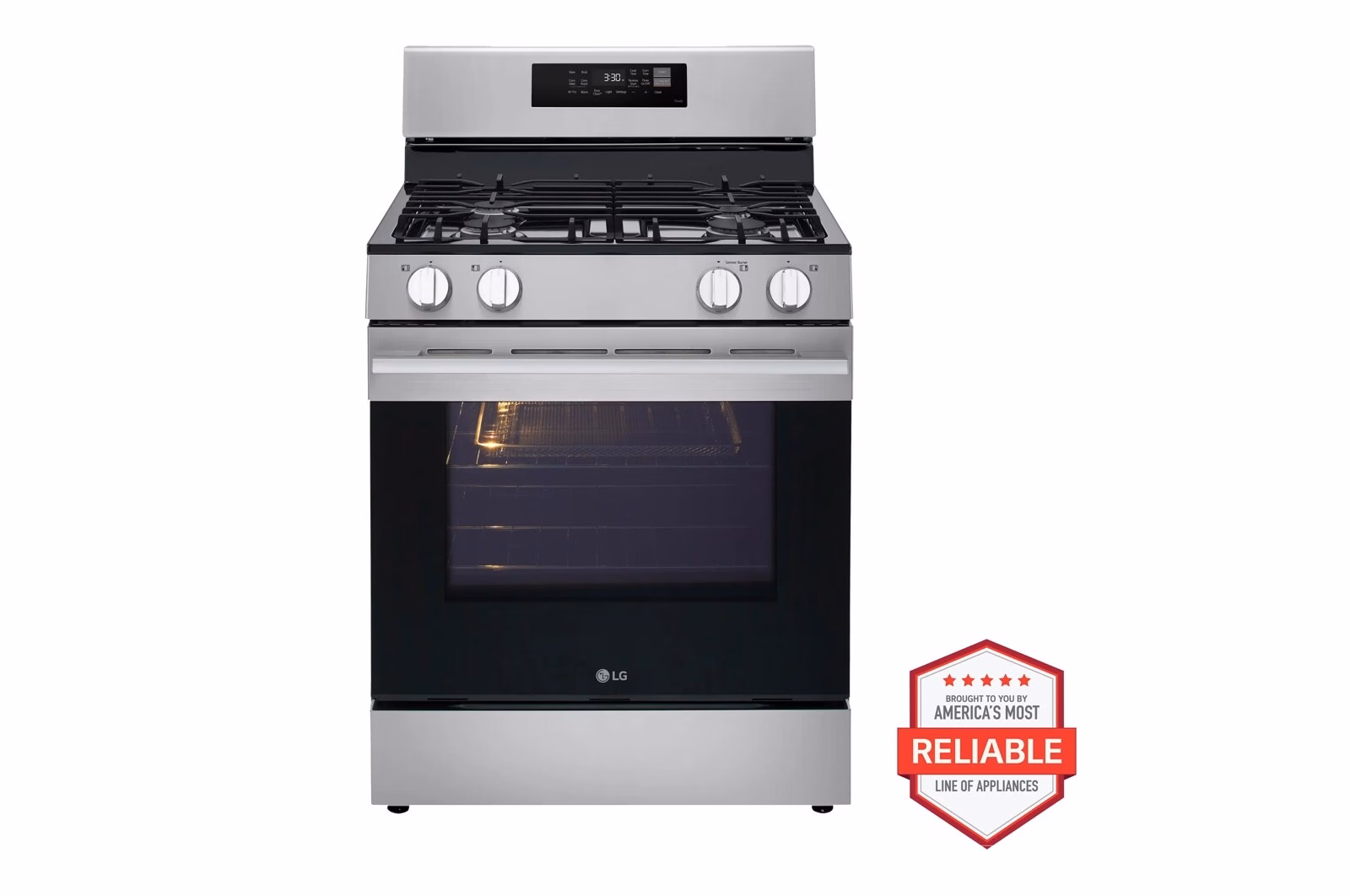 a4l-cover-a4lgn51txql7 LG 6.3 cu. ft. Smart Wi-Fi Enabled Probake Convection(R) Gas Range with Air Fry & EasyClean(R) LRGN6321Y
