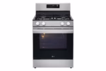 LG 6.3 cu. ft. Smart Wi-Fi Enabled Probake Convection(R) Gas Range with Air Fry & EasyClean(R) LRGN6321Y (4)