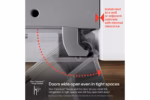 LG LG Counter-Depth MAX(TM) with Zero Clearance(TM) 3-Door French Door Refrigerator with Thin Door Design LF24Z6530S (6)