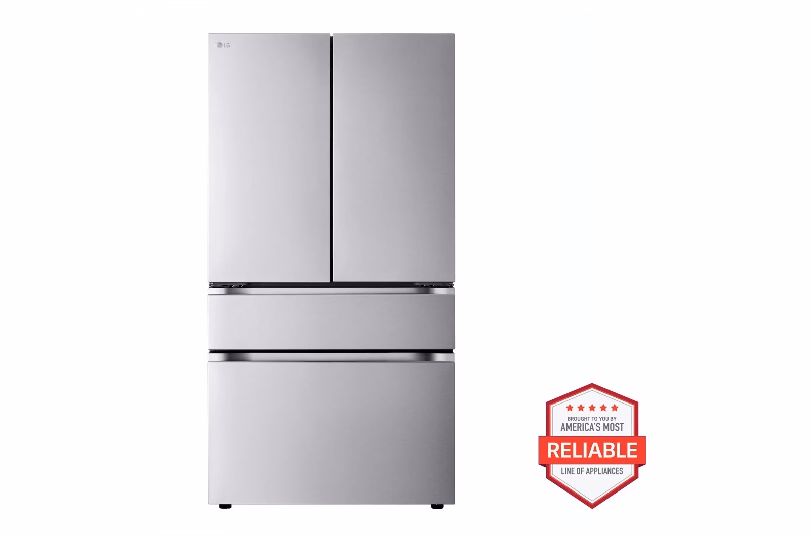 a4l-cover-a4l7knx5x3m8 LG 30 cu. ft. Smart Standard-Depth MAX(TM) 4-Door French Door Refrigerator with Full-Convert Drawer(TM) LF30S8210S