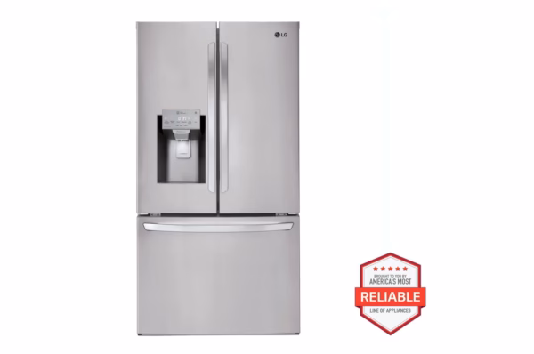 LG 26 cu. ft. Smart Wi-Fi Enabled French Door Refrigerator LFXS26973S
