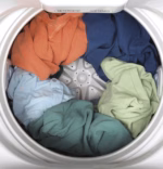 GE GE(R) Space-Saving 2.8 cu. ft. Capacity Stationary Washer with Stainless Steel Basket GNW128SSMWW (4)
