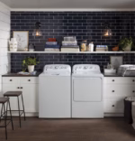 GE GE(R) 4.5 cu. ft. Capacity Washer with Stainless Steel Basket GTW465ASNWW (12)