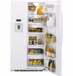 GE GE(R) 21.9 Cu. Ft. Counter-Depth Side-By-Side Refrigerator GZS22DGJWW (2)