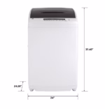 GE GE(R) Space-Saving 2.8 cu. ft. Capacity Stationary Washer with Stainless Steel Basket GNW128SSMWW (11)