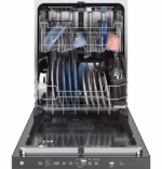 GE GE(R) ENERGY STAR(R) Top Control with Stainless Steel Interior Dishwasher with Sanitize Cycle GDP670SGVBB (4)