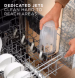 GE GE(R) ENERGY STAR(R) Top Control with Stainless Steel Interior Dishwasher with Sanitize Cycle GDP670SGVBB (11)