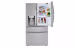 LG 30 cu. ft. 36 Inch Wide French Door Refrigerator - Stainless Steel LRMDS3006S (10)
