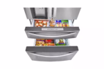 LG 30 cu. ft. 36 Inch Wide French Door Refrigerator - Stainless Steel LRMDS3006S (15)