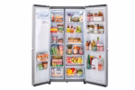 LG 27 cu. ft. Side-by-Side Refrigerator with Smooth Touch Ice Dispenser LRSXS2706S (8)