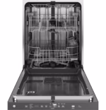 GE GE(R) ENERGY STAR(R) Top Control with Stainless Steel Interior Dishwasher with Sanitize Cycle GDP670SGVBB (3)